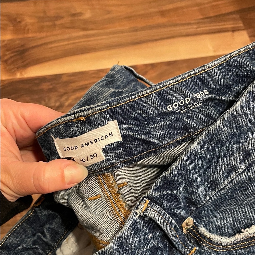 Good American Good 90’s Blue Jeans